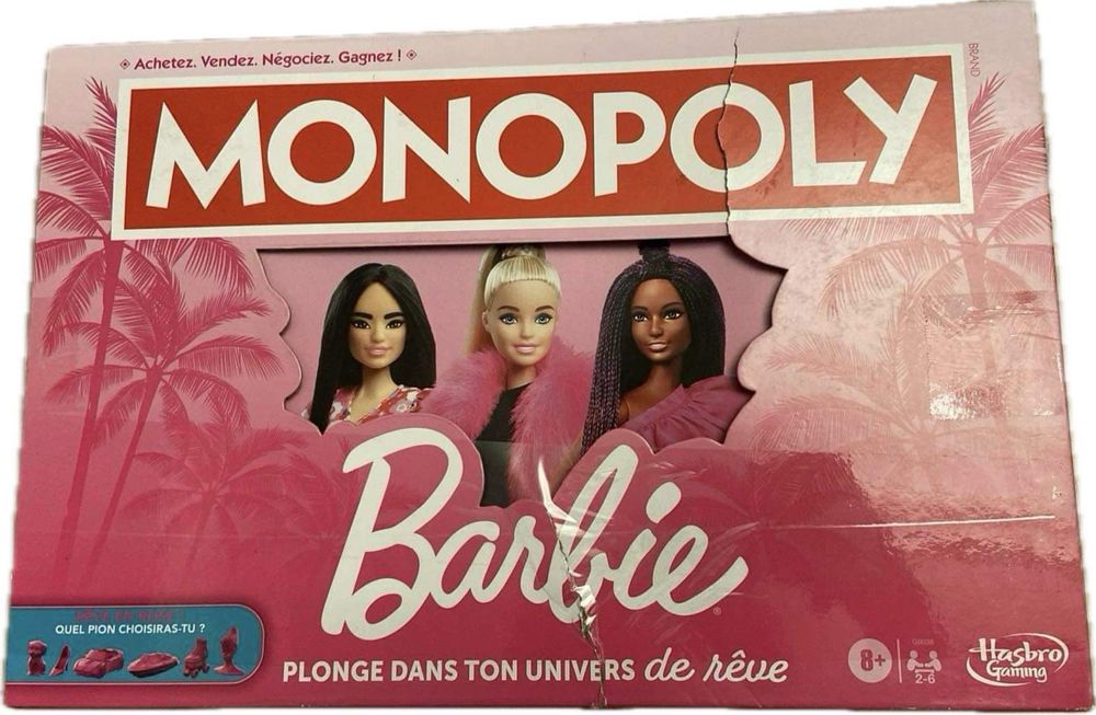 Monopoly Barbie.