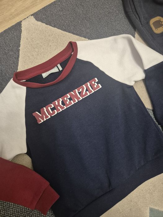 Ubranka roz 116-122 dla chłopca jesienne