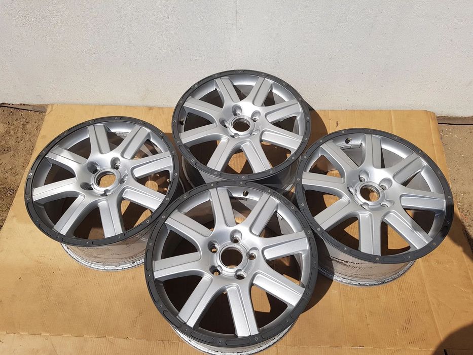 Oryginalne Felgi Aluminiowe Audi Q7 8.5 19 ET62 5x130 4L0071499 Komplet Ładne 8,5J 19&quot; Touareg Cayene Porsche