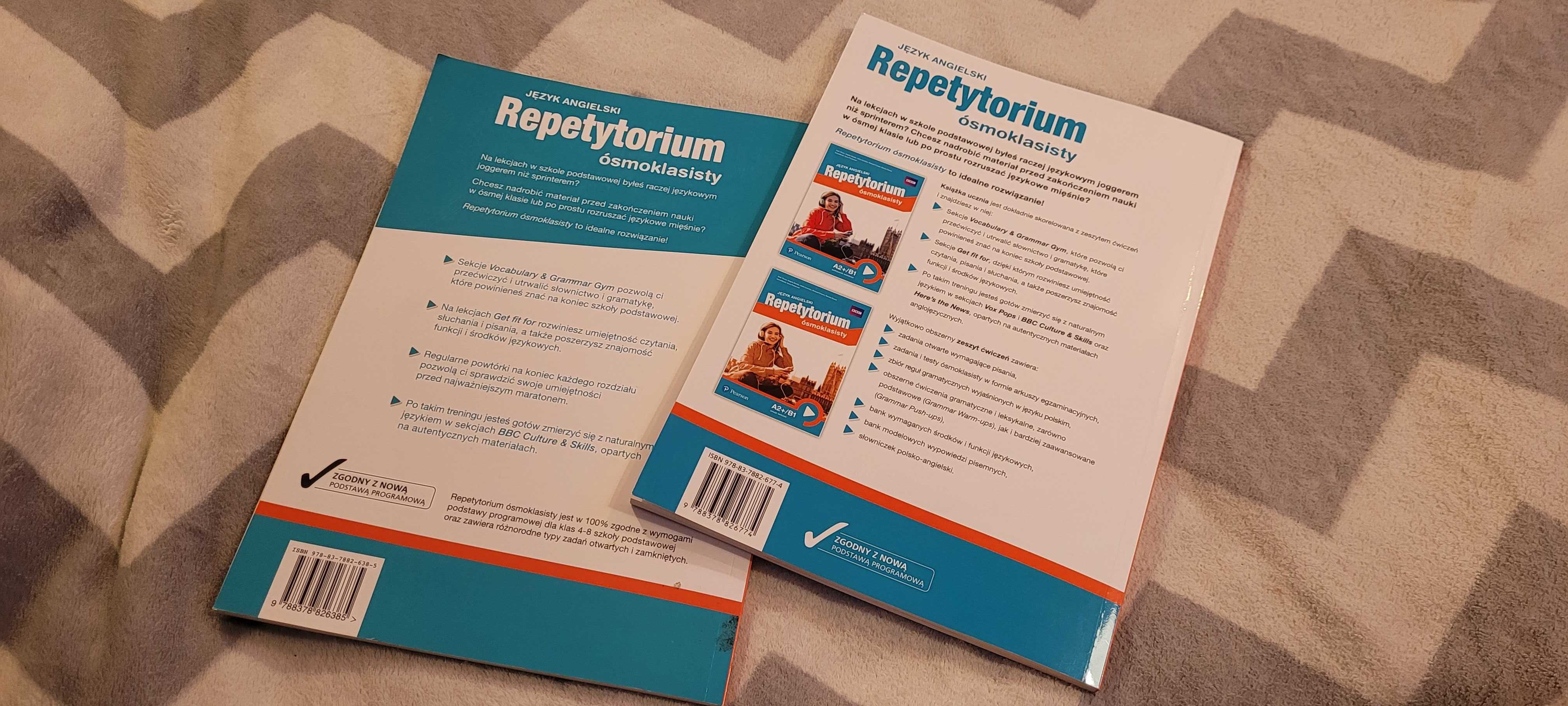 Repetytorium ósmoklasisty A2+/B1 Podręcznik + Ćwiczenia Pearson