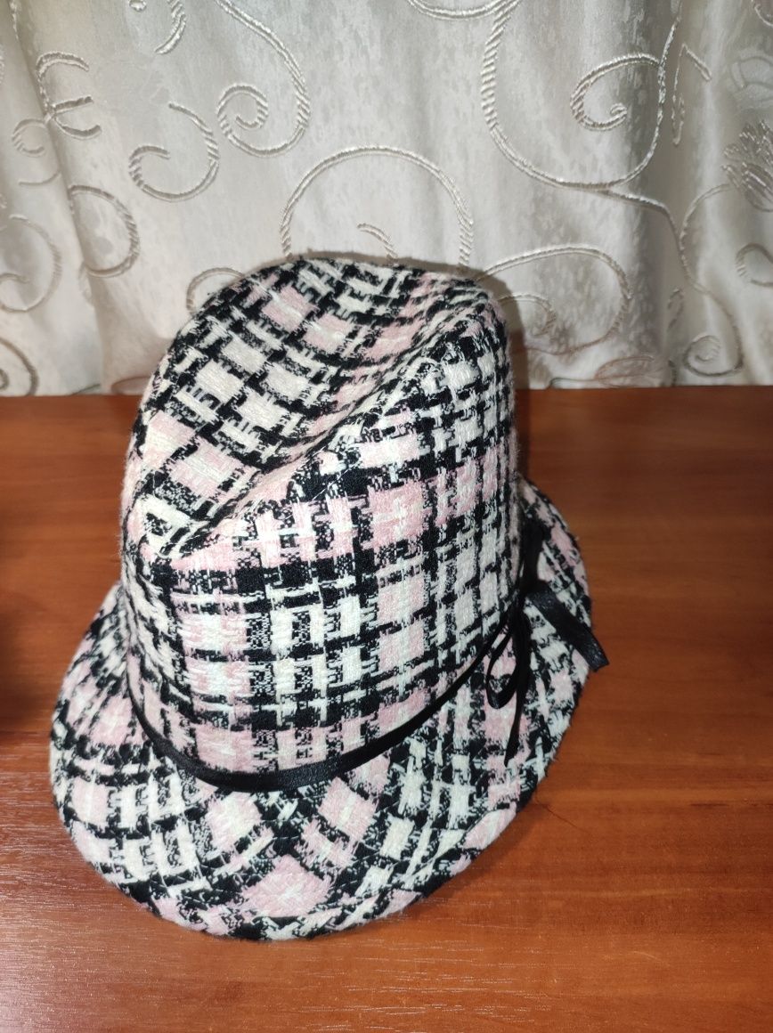 Капелюх у клітинку, р.57 см
