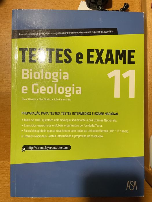Livro de preparação para exame Biologia/Geologia