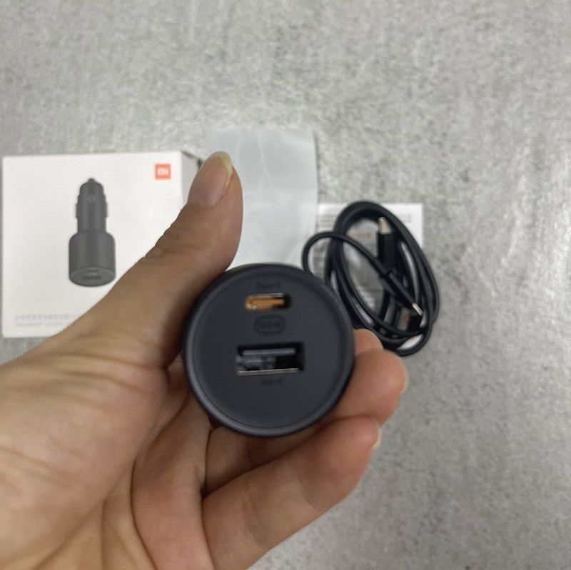 Оригінальне автомобільне зарядне XIAOMI MI CAR CHARGER 100W+кабель