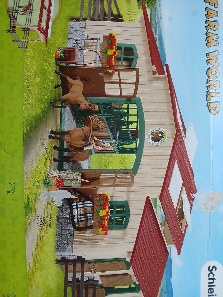 Stajnia schleich farm world