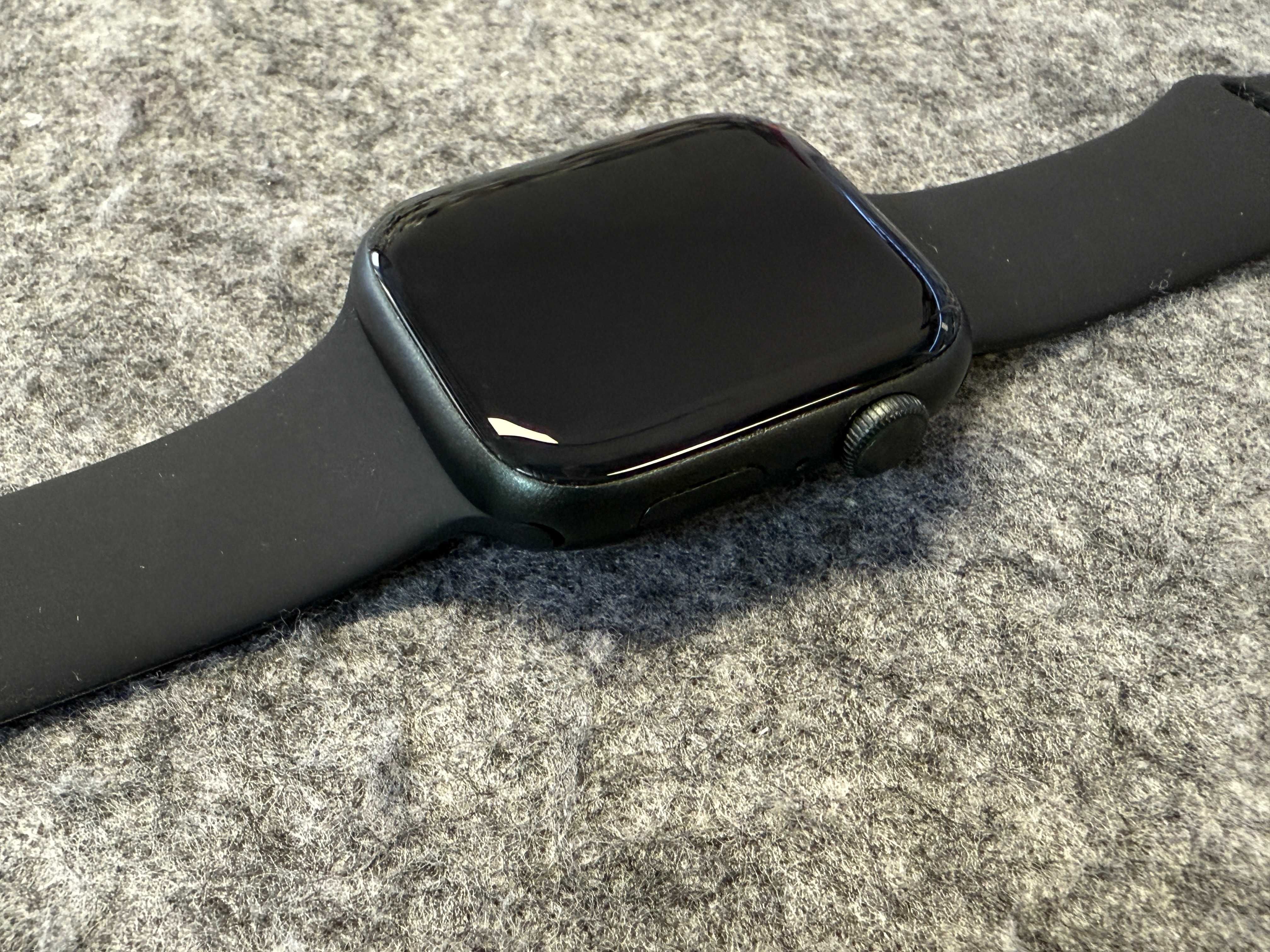 Jak nowe Apple Watch 7 GPS 45mm 100% Gw12m Krk Starowiślna 50