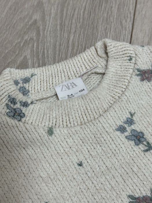 Дитяча кофта светр  та zara 3-4 роки