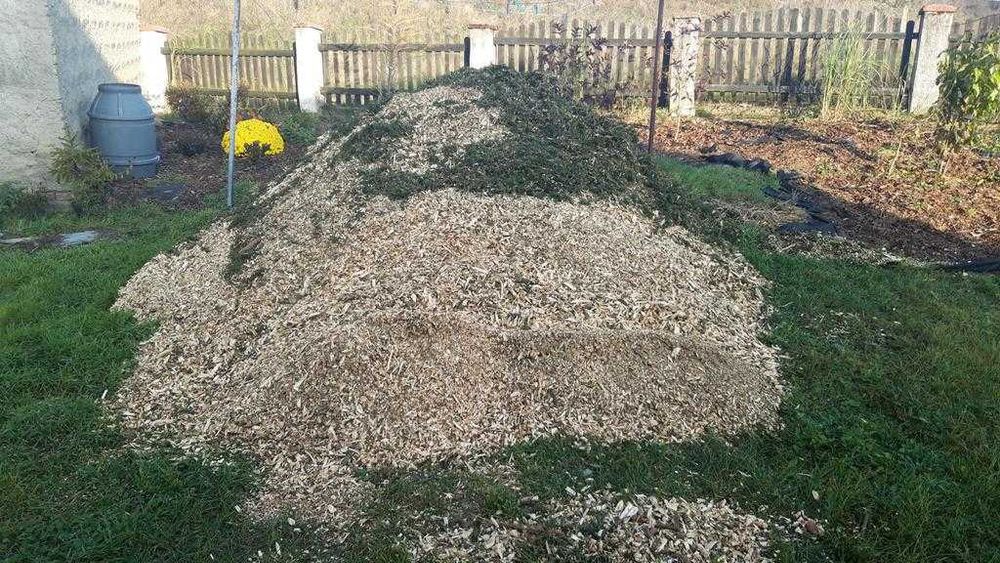 zrębka , zrebka kora na opał ściółke podsypke