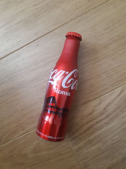 Kolekcjonerska butelka coca cola prosto z Rzymu Coca cola 250ml