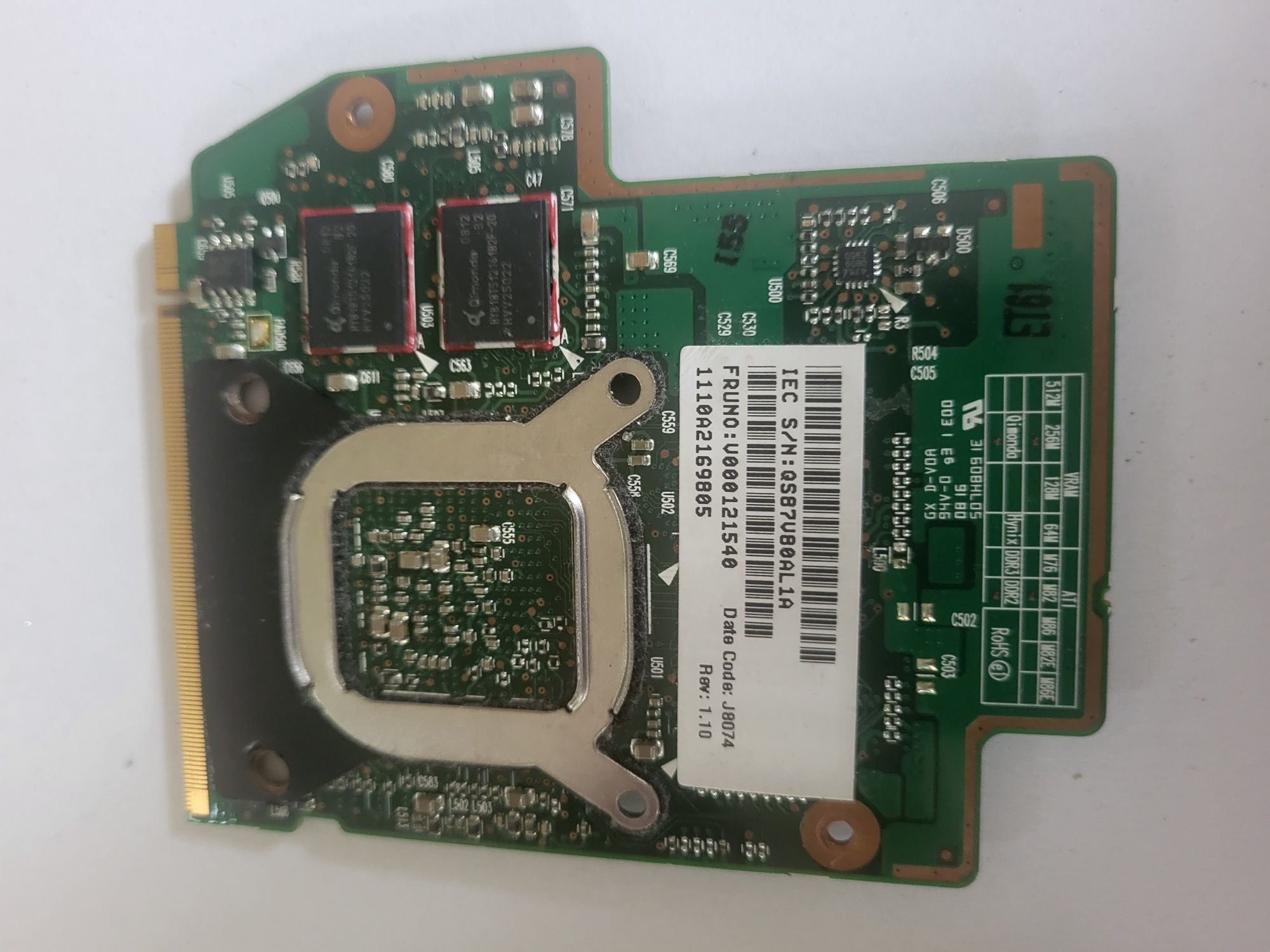 Sprzedam Karta graficzna do laptopa Toshiba Satellite A300 A300D.