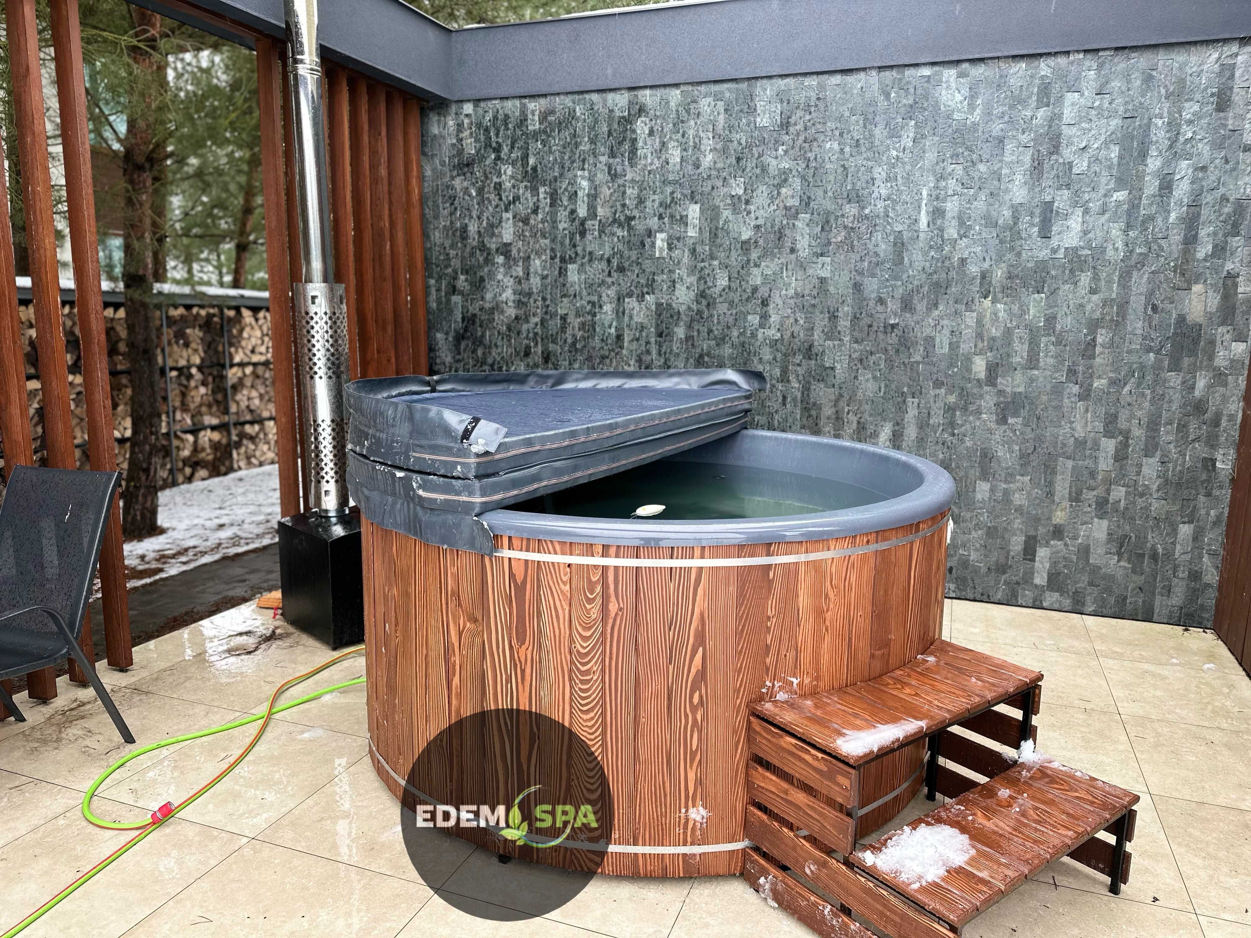SPA для двох. Лазня мобільна. Купіль с підігрівом. Джакузі на дровах