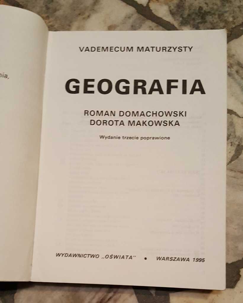 Vademecum maturzysty Geografia