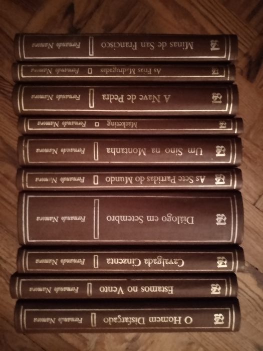 10 livros F.Namora encardenados.1-5Eou10-40E-Clandestinos1e-8EDesde 2E