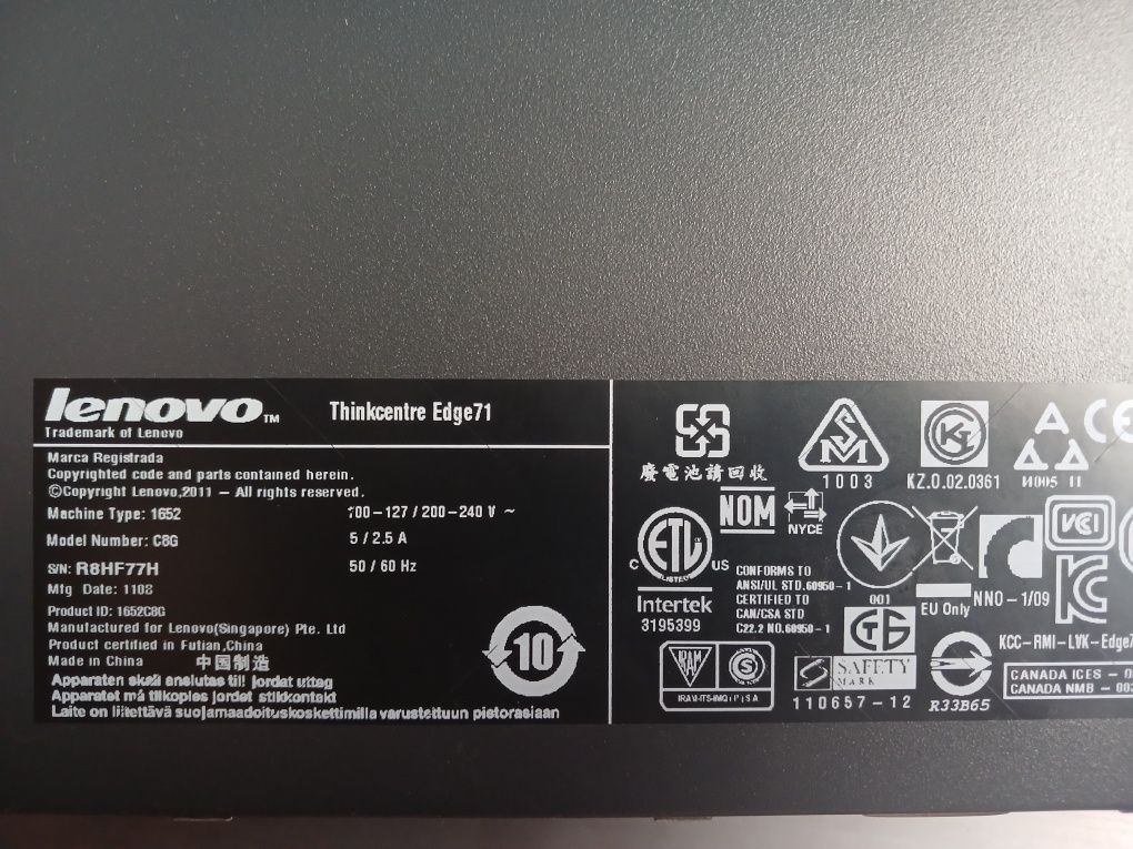 Комп'ютер чели  Thinkcenter Edge 71