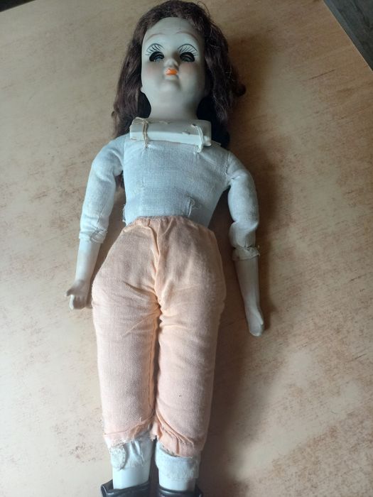 Stara lalka porcelanowa 45 cm