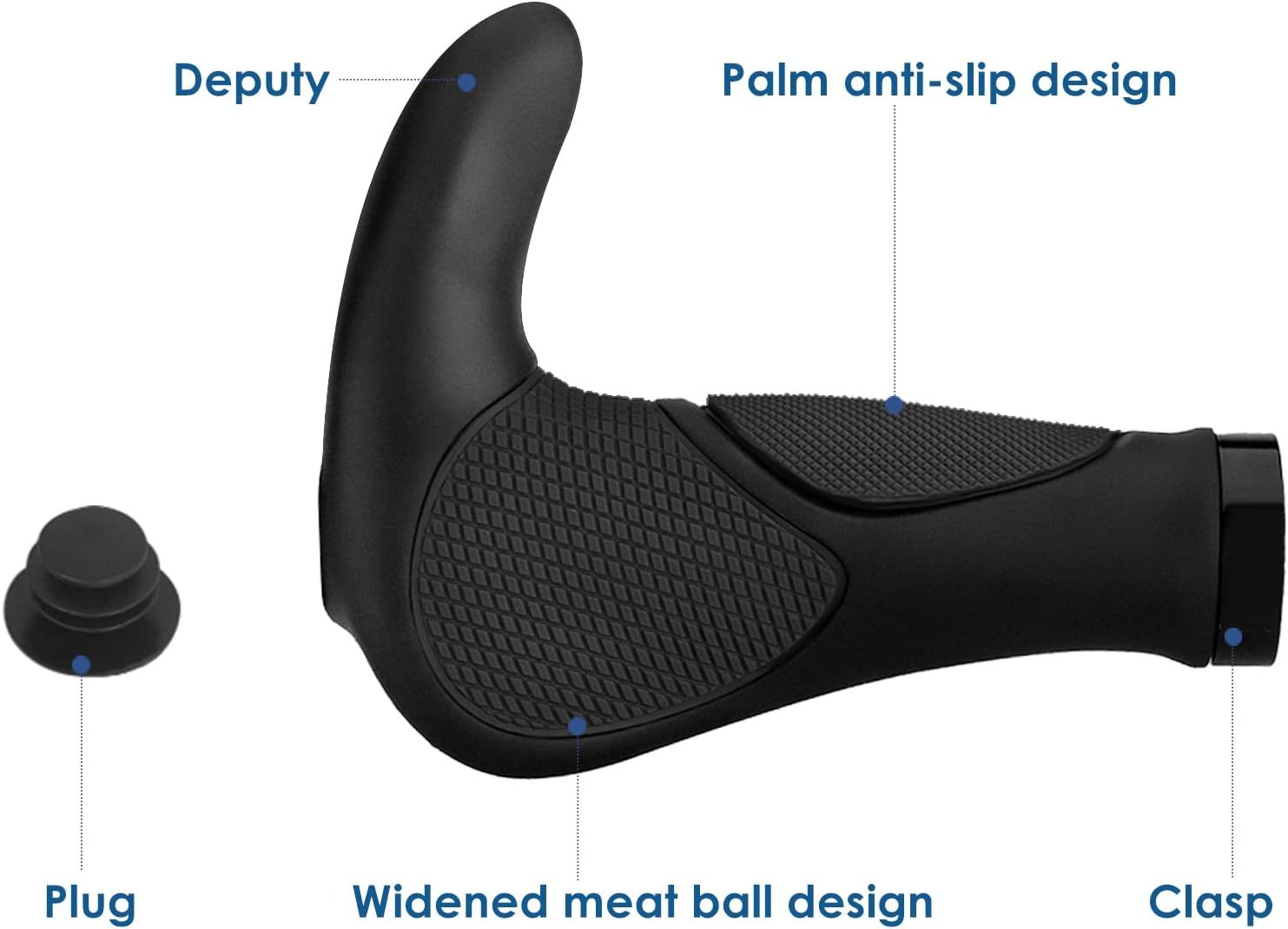 simpeak ergonomiczne chwyty rączki mtb 22 mm