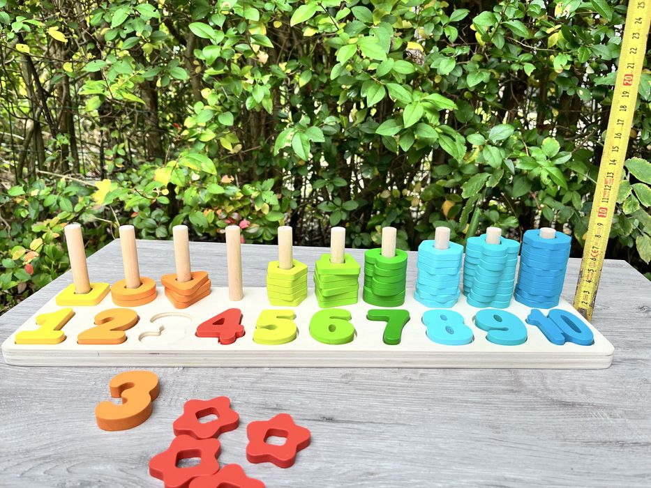 Деревяний розвиваючий сортер