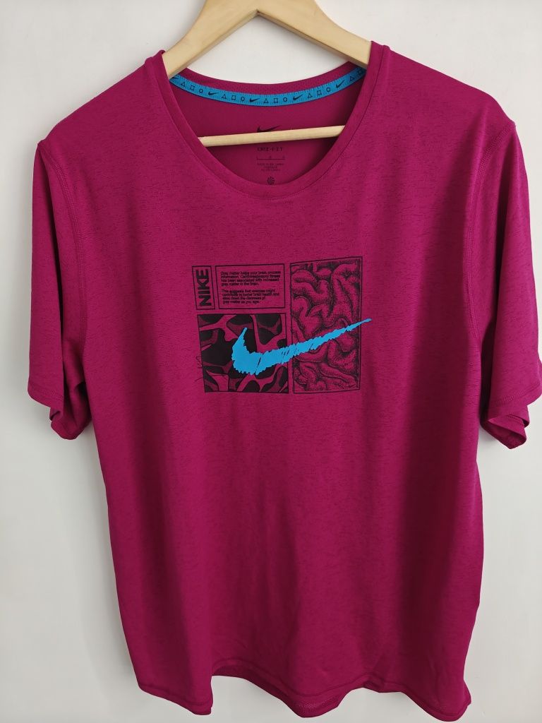 Nike t-shirt koszulka sportowa krótki rękaw męska L
