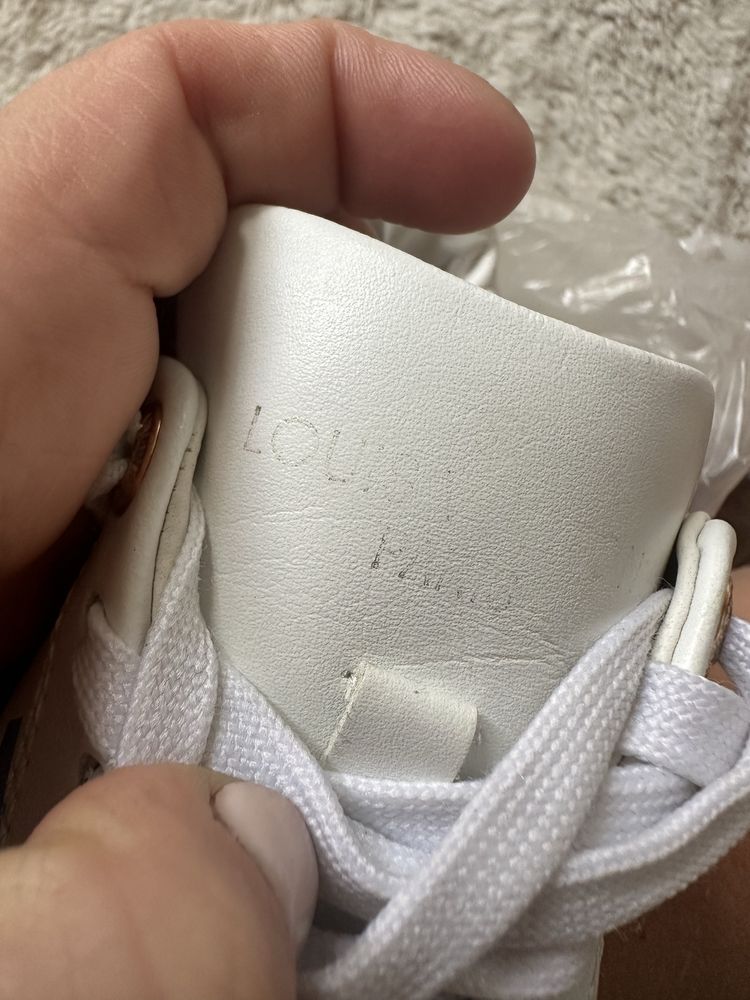 Buty sneakersy louis vuitton