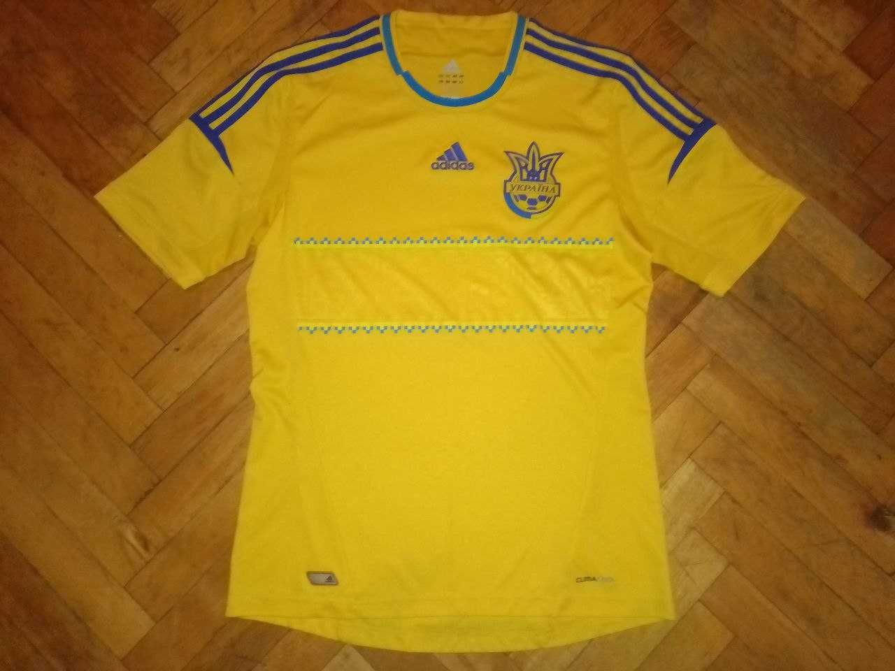 Футболка футбольная, джерси Сборная Украина (Adidas) 2012 + шорты