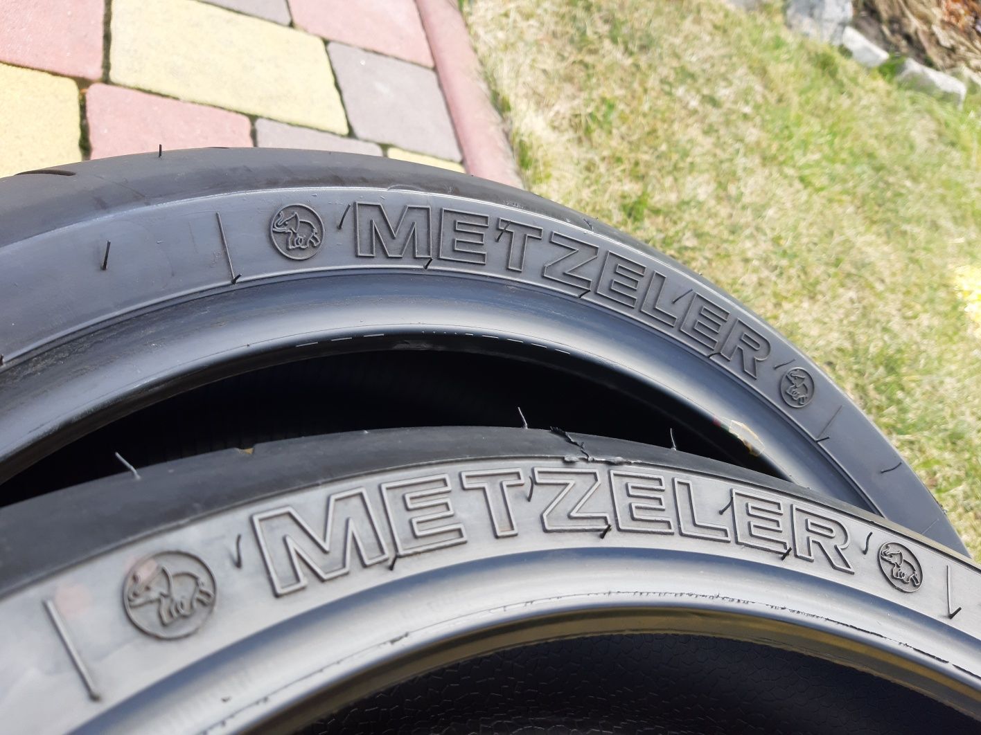 Мото шина 120/70 ZR17 + 190/50 ZR17 Metzeler Renn Sport из Германии