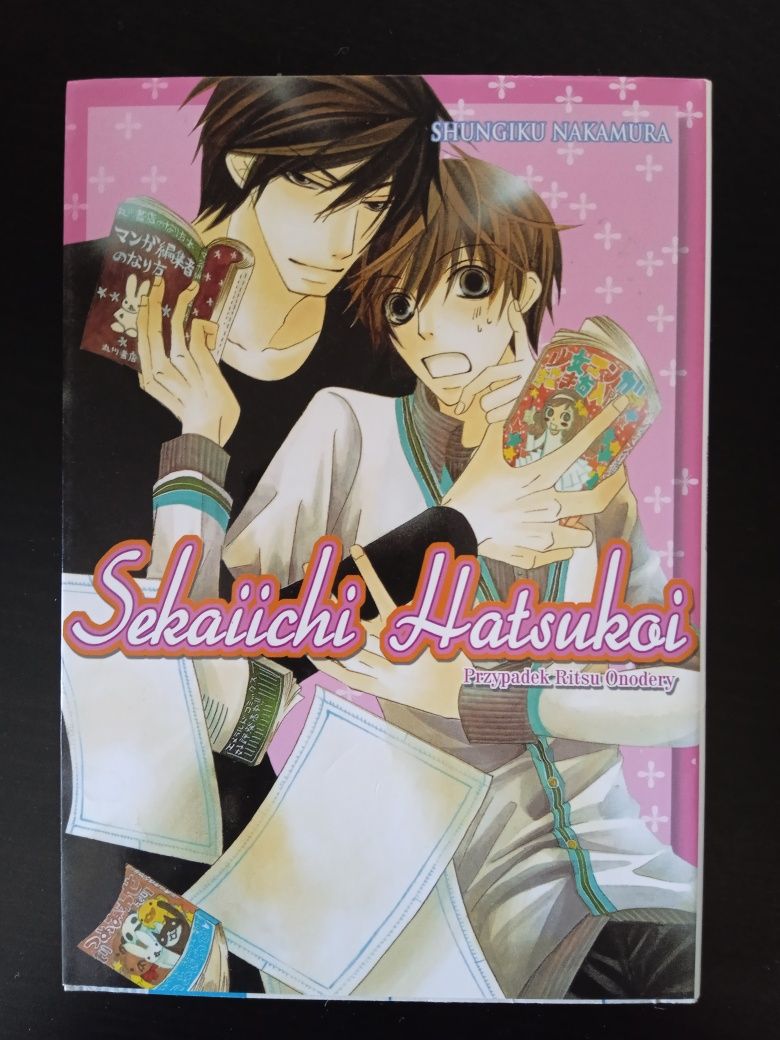 Sekaiichi hatsukoi przypadek Ritsu Onodery manga bl jaoi