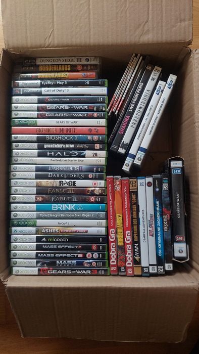 gry XBOX 360 PS2 PS2 PC DVD