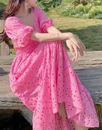 Рожева літня сукня Marc Jacobs прошва летнее платье оверсайз