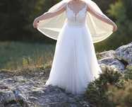 Sprzedam suknię ślubną M/ 38 / 40  - Ivory