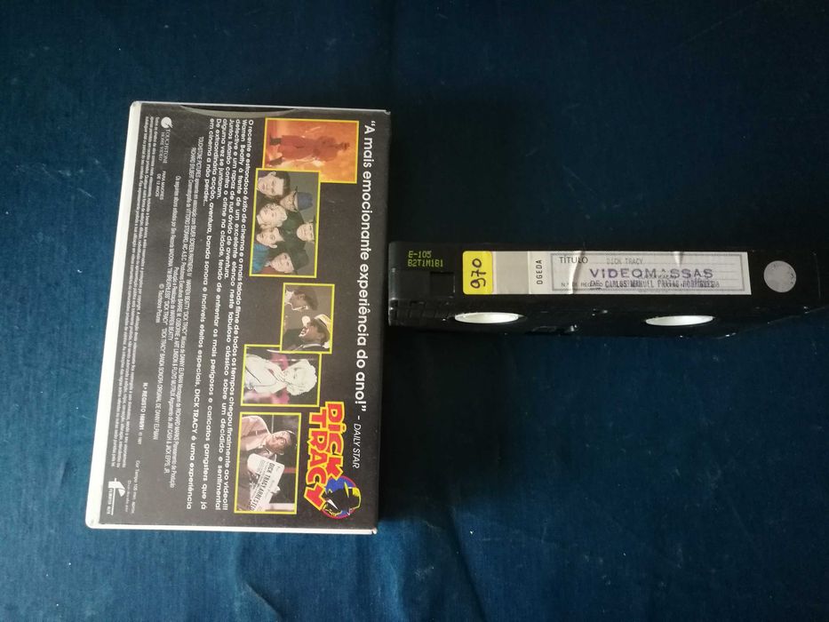 DICK TRACY VHS (subtitled in Portuguese)64286176355329121