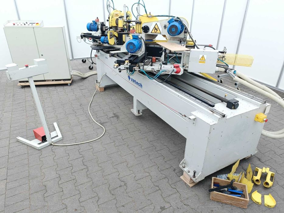 Wiertarka wielowrzecionowa dwustronna z precyzyjnym docinaniem wymiaru