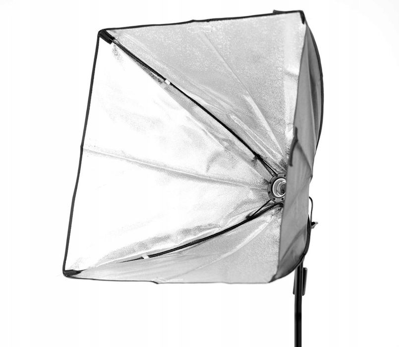 Softbox z pilotem lampa 50x70 statyw