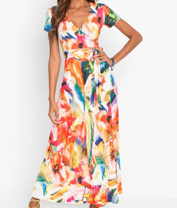 Sukienka kolorowa letnia