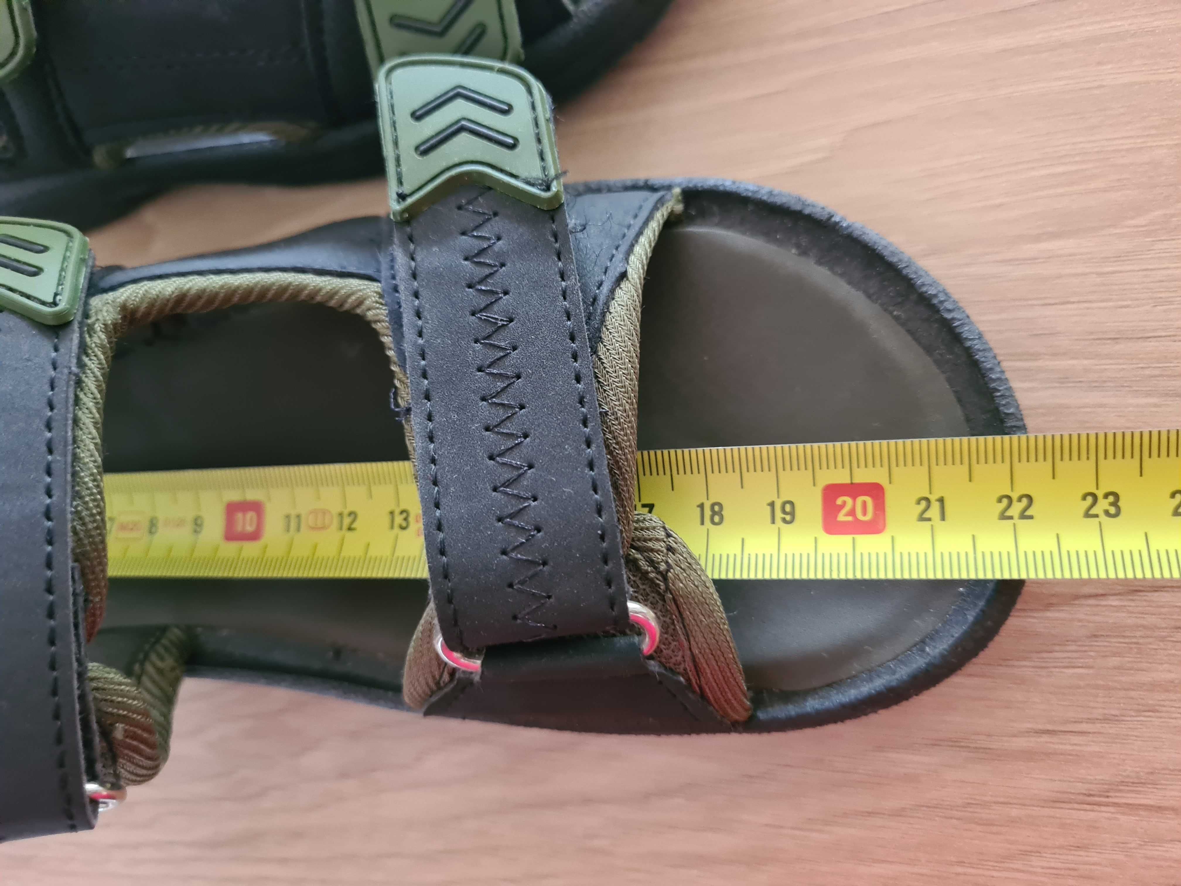 Sandały chłopięce jak nowe r.34/35