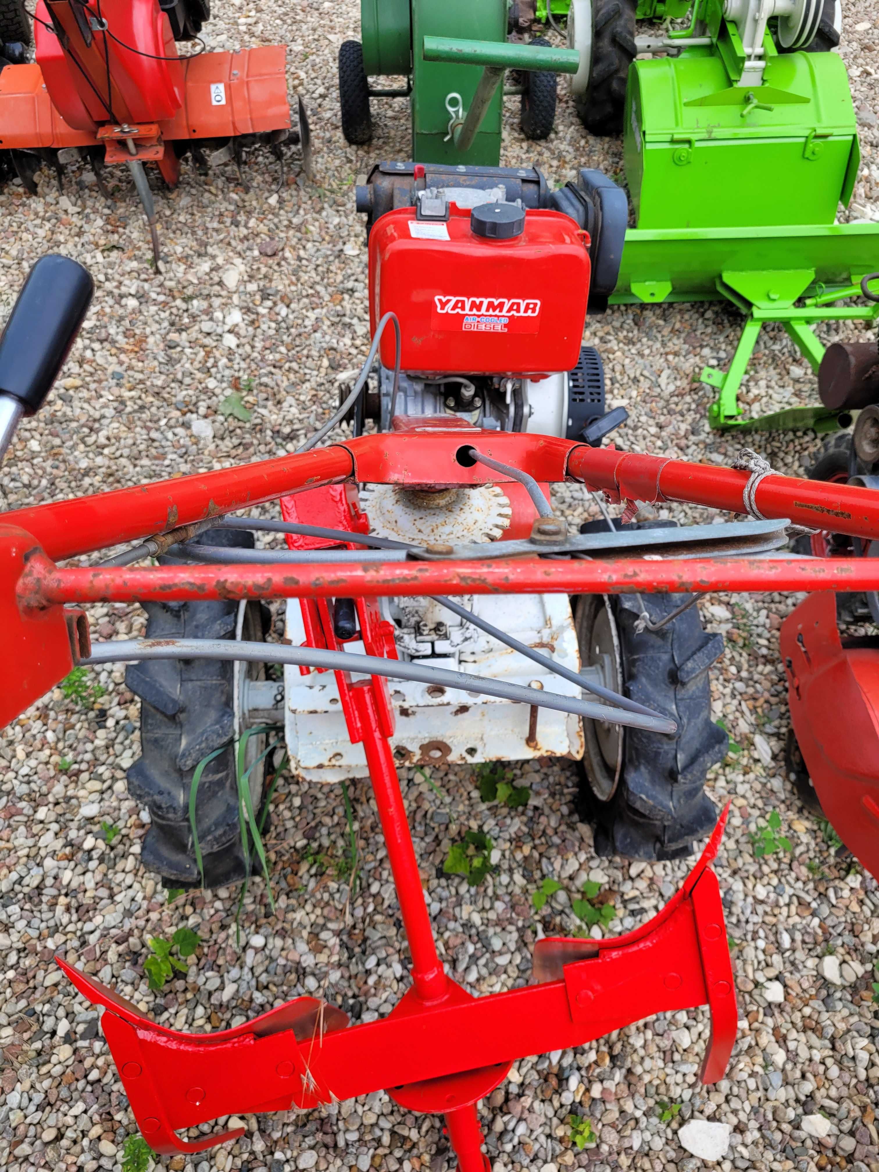 Dzik iseki Yanmar L100 Diesel z pługiem obrotowym Polecam!!!