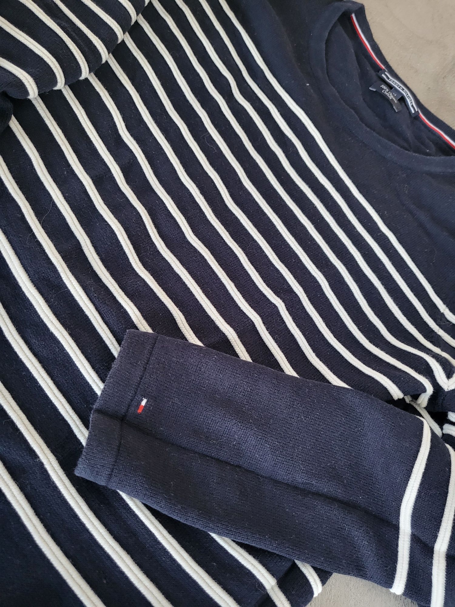 Tommy Hilfiger sweter damski rozmiar M w paski