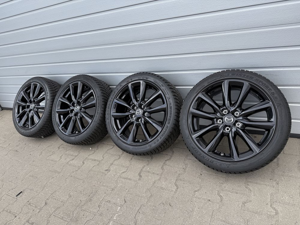 Koła felgi zimowe 18” Mazda 3 CX-3 CX-5 5x114,3 215/45/18 Dunlop