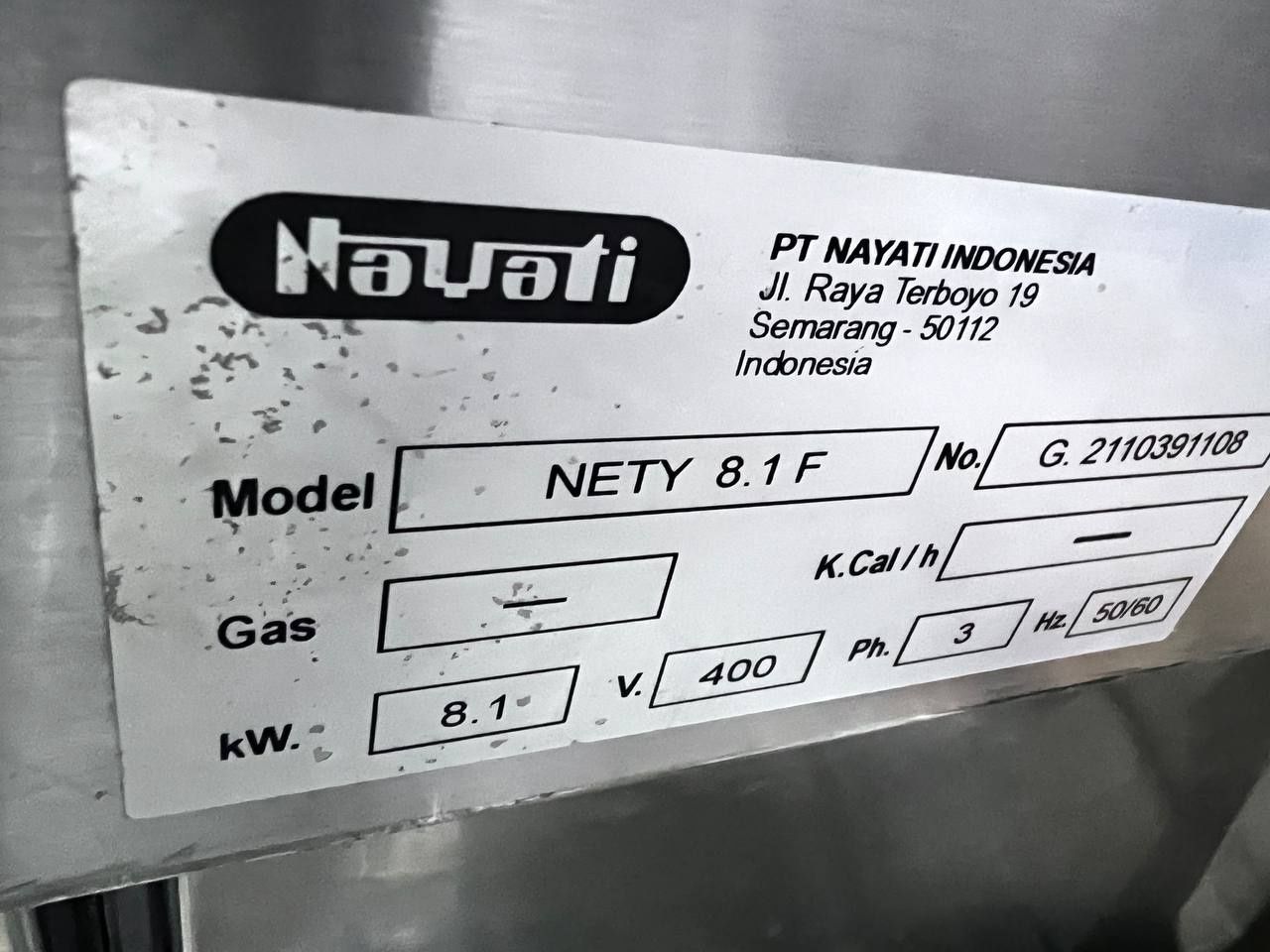 Гриль жарочная поверхность Теппан Яки Nayati NETY 8.1 тэппанъяки тепан