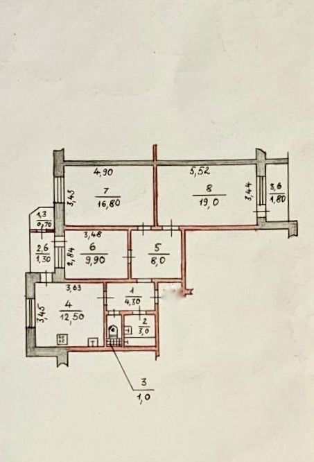 Продаю 3к квартиру в новому ЖК в центрі міста. ц1