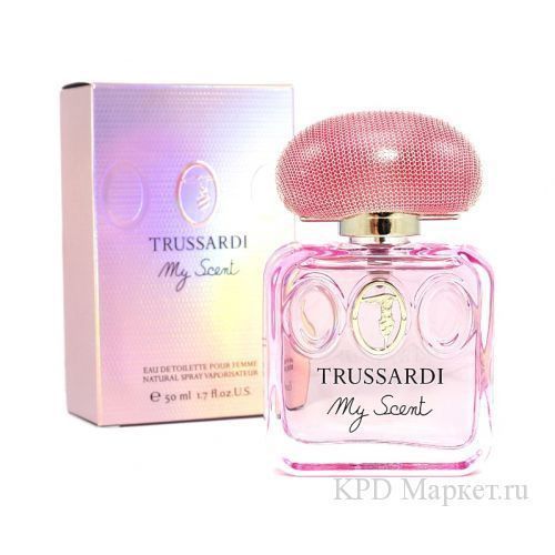 Trussardi my scent 50 мл цветочный аромат для женщин Оригинал с коробк