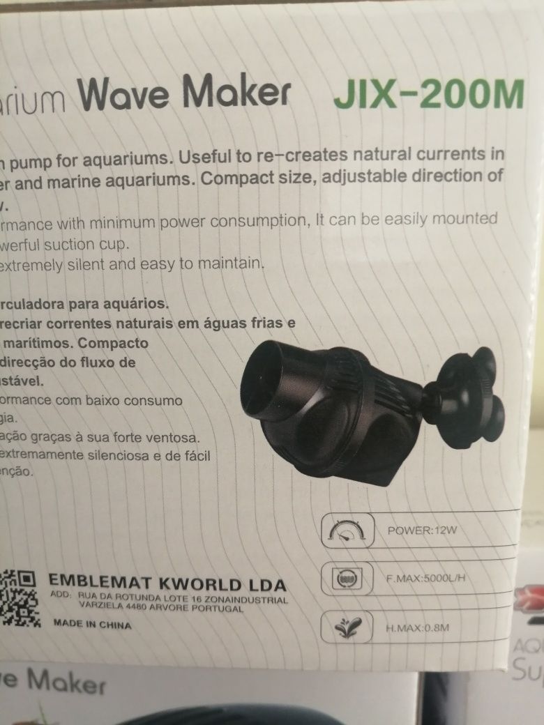 Wave maker para aquários