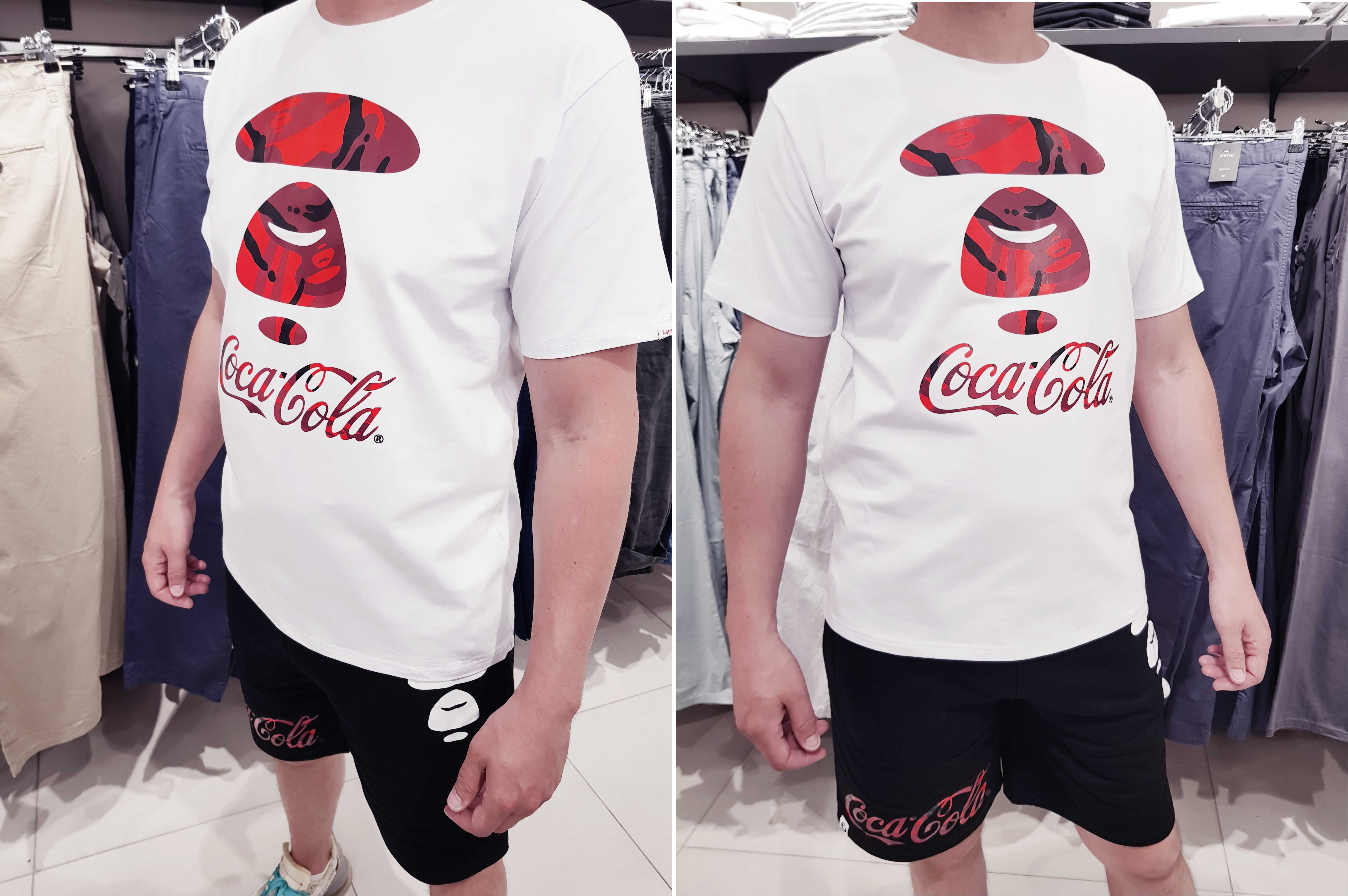 Футболки AAPE x Coca-Cola limited collection от Bape