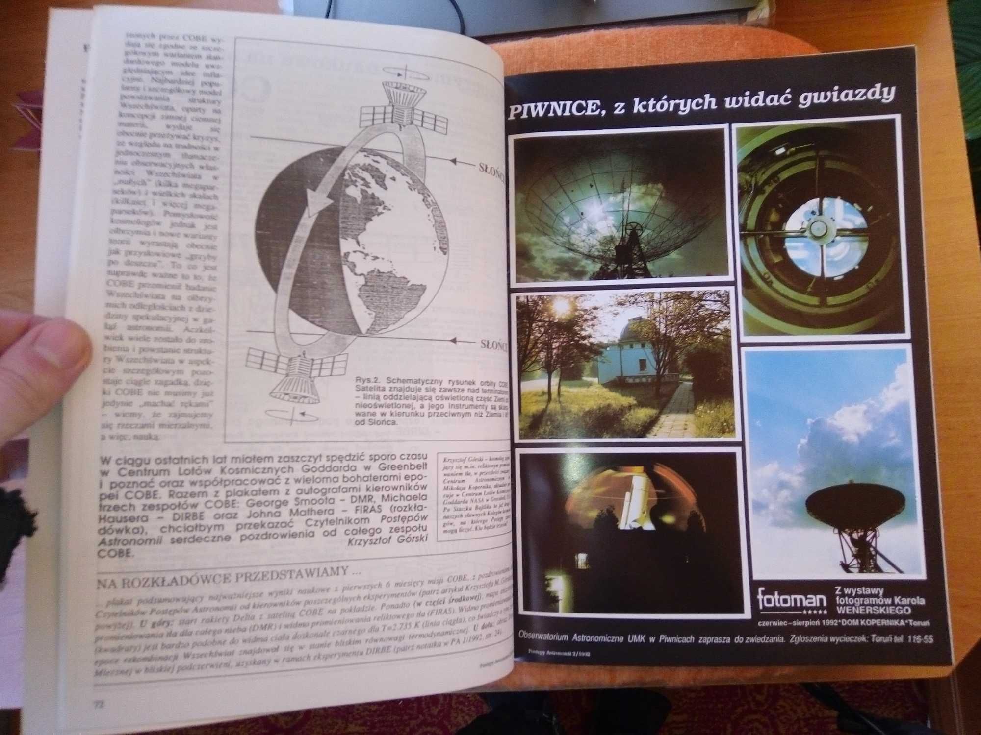 Postępy astronomii 2 1992 (kwiecień - czerwiec tom 40) stan idealny