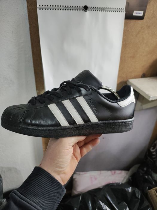 Trampki Skórzane Adidas superstar. Rozmiar 44.5