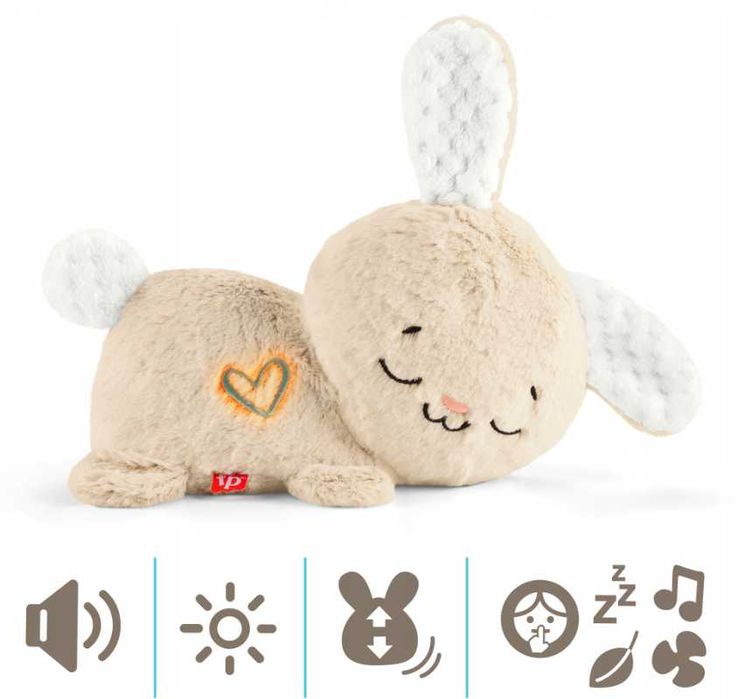 Мʼяка іграшка-нічник Fisher-Price Солодкі сни зайченяти HXG97