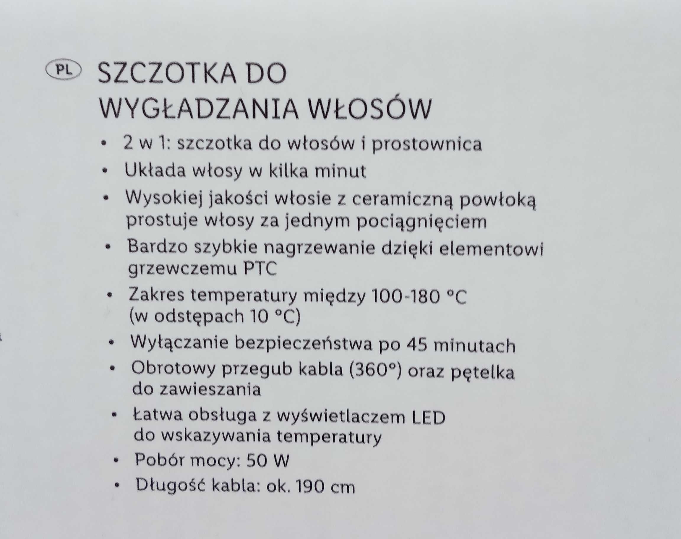 Szczotka do wygładzania włosów