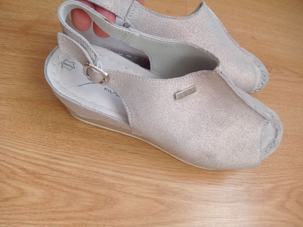 Buty sandały damskie flippo rozmiar 39 wkładki 24,5 cm