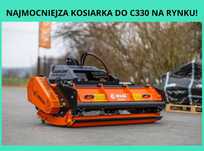 NAJMOCNIEJSZA KOSIARKA DO C330 T25 ~25 KM! 480 KG! Orkan KTKS 160 Puma