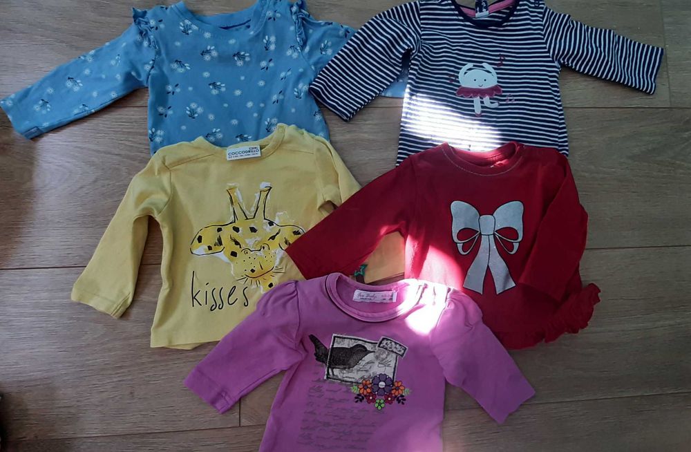 Paczka ubrań dla dziewczynki 62