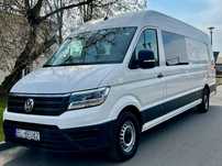 Volkswagen Crafter  L4H3 Brygadówka 6 osób 2.0 TDI 177K Salon PL