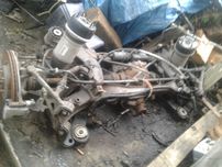JAGUAR X358 FL LIFT 2.7 V6 ZAwieszenie Tył Tylne Amortyzator Dyfer Oś